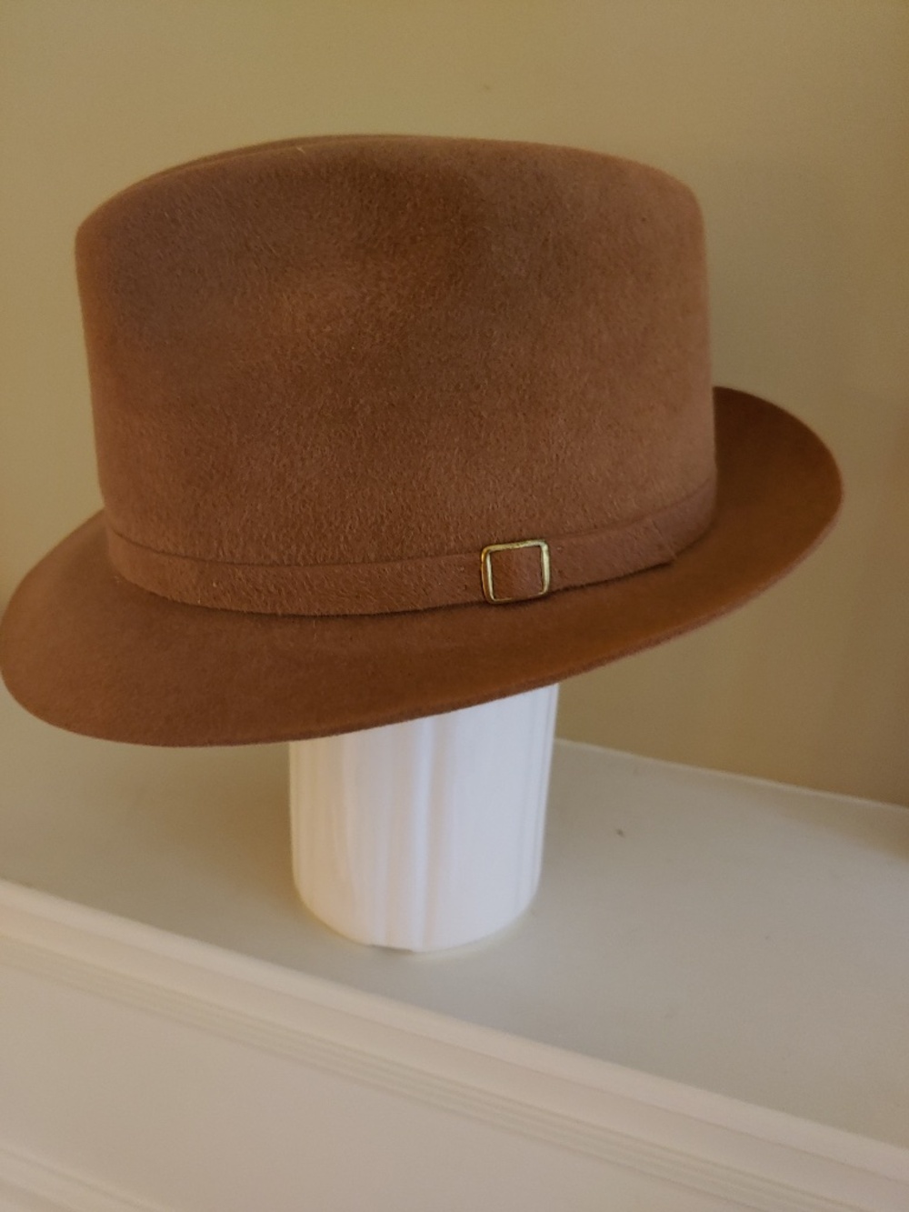 Genuine Fur Velour Hat